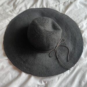 GAP Charcoal Wide-Brimmed Hat